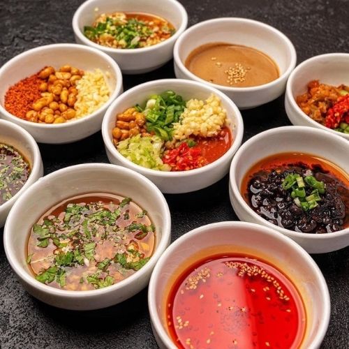 Sốt Chấm Đậu Phộng - Chấm Lẩu Haidilao Nhiều vị.