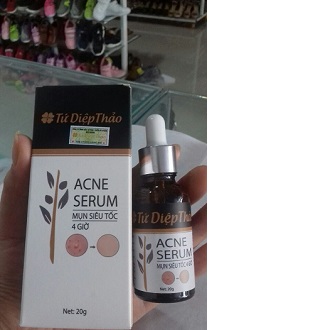 SERUM TỨ DIỆP THẢO ACNE SERUM MỤN SIÊU TỐC 4 GIỜ
