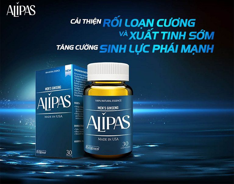 Sâm Alipas Mới Hộp 30 Viên (Có Tem Tích Điểm Chính Hãng)