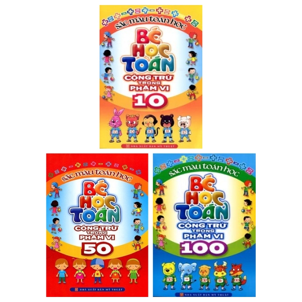 Fahasa - Combo Sách Hay Bé Học Toán (Bộ 3 Cuốn)