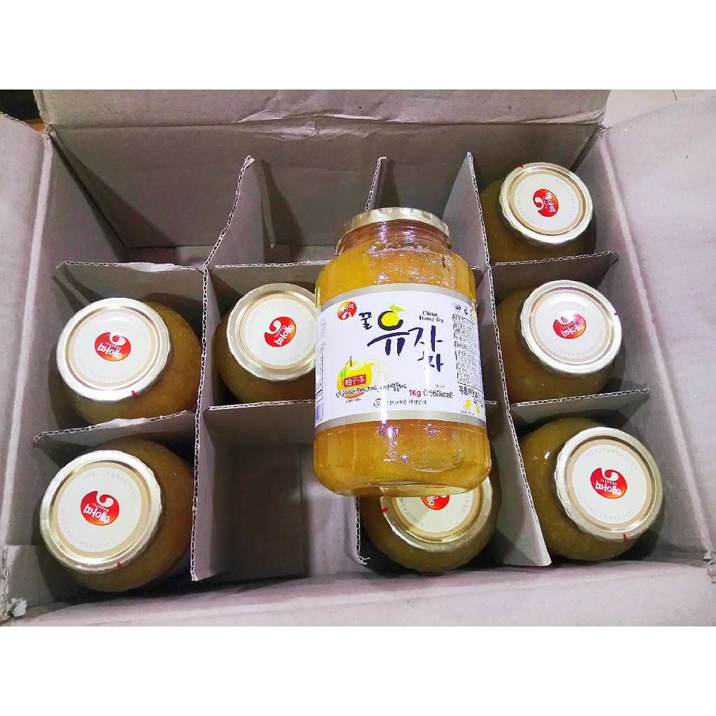 [2/2022]Mật Ong Chanh Đào Hàn Quốc 1Kg