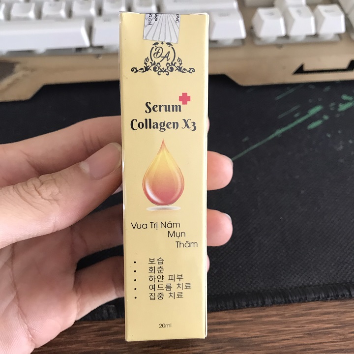 [HCM] Serum collagen x3 giảm nám, mụn thâm 20ml