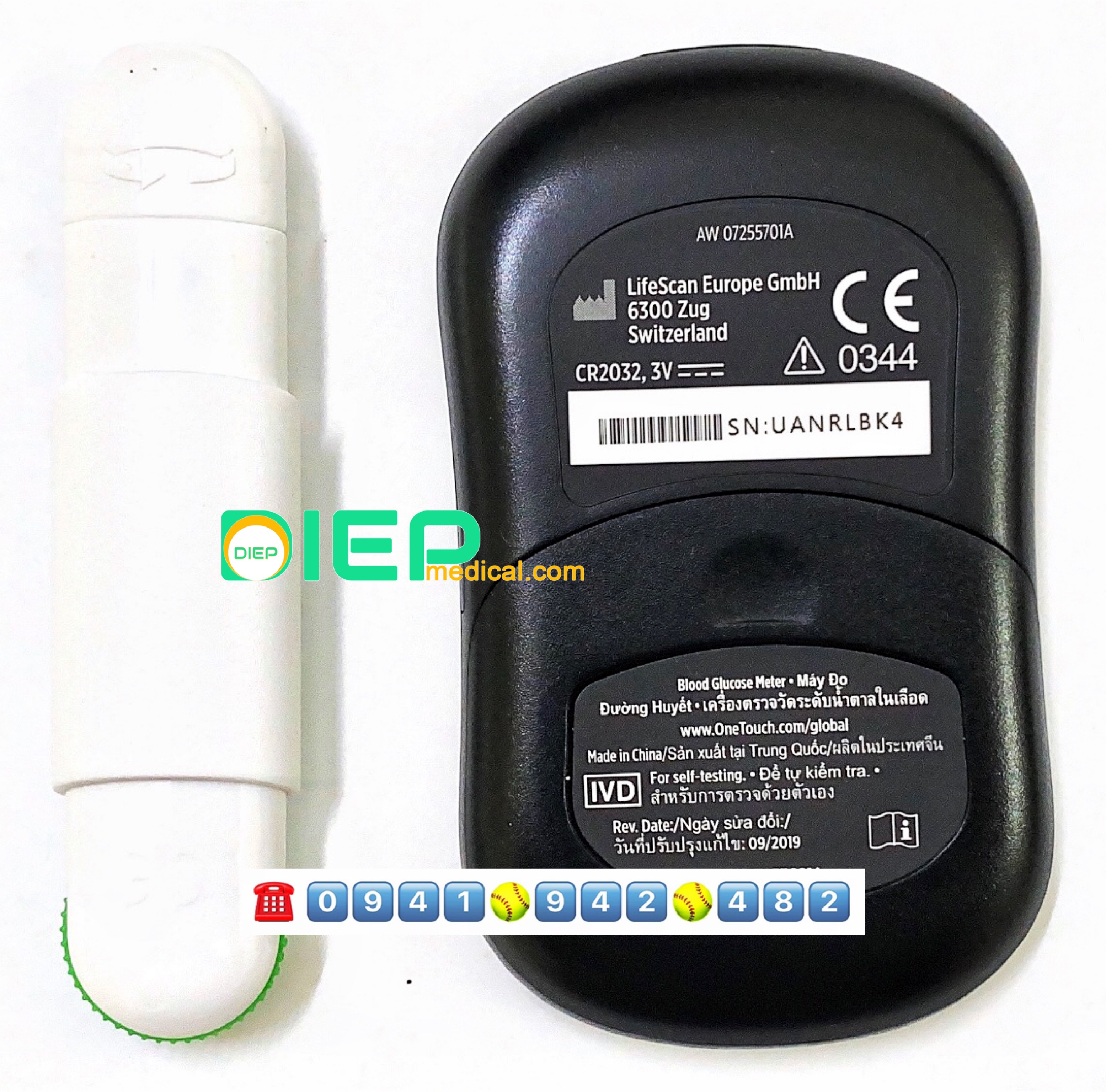 ✅ ONETOUCH SELECT PLUS 25 que - Que thử đường huyết của máy Onetouch Select Plus Simple (Chính hãng One Touch)