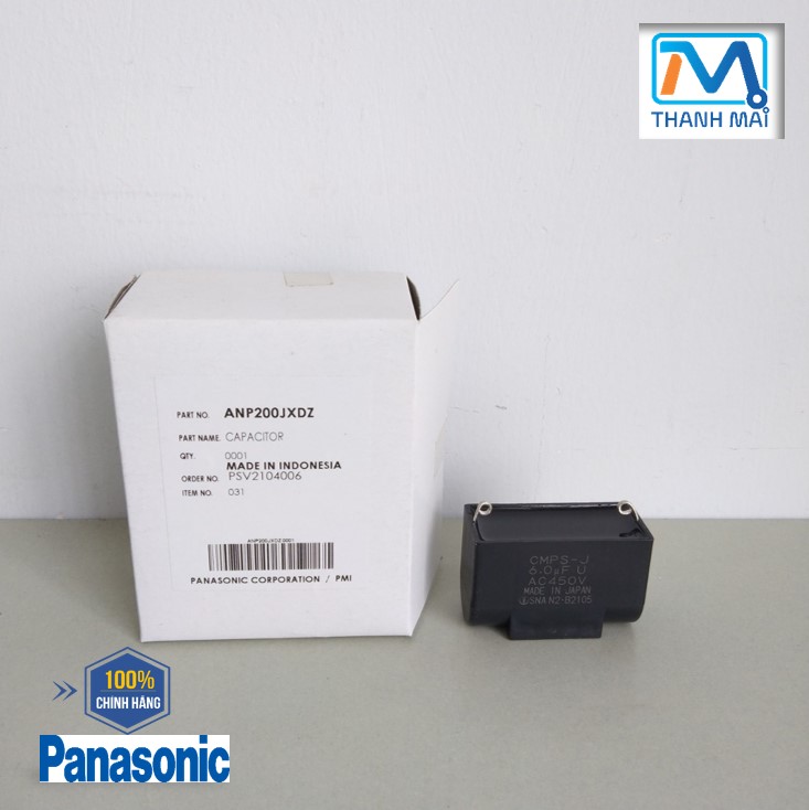 [Chính hãng] Tụ điện máy bơm nước Panasonic MODEL A-200JAK-SV5