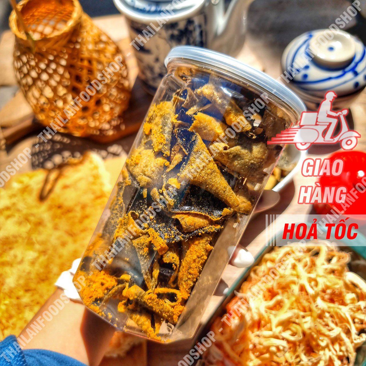 Rong Biển Trứng Muối Hàn Quốc - Lon 150gr