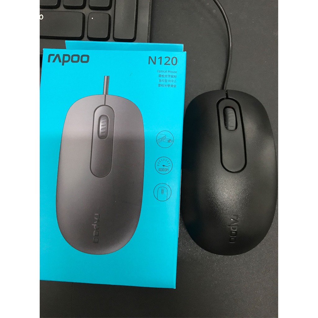 [HCM]MOUSE GAME USB RAPOO N120 CHÍNH HÃNG