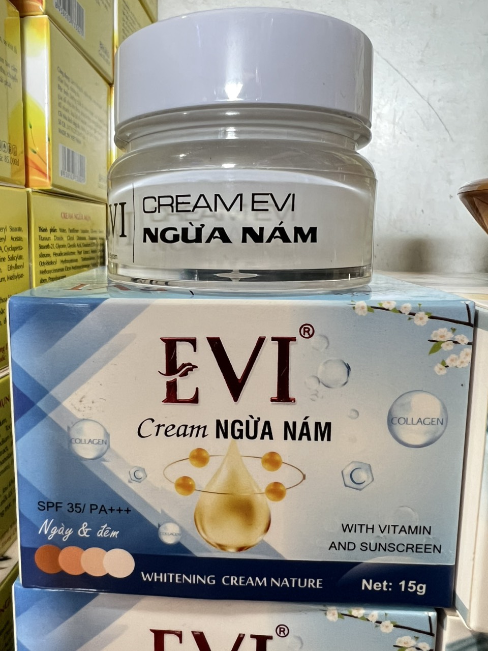Kem Evi Ngừa Nám 30g (mẫu mới 15g)