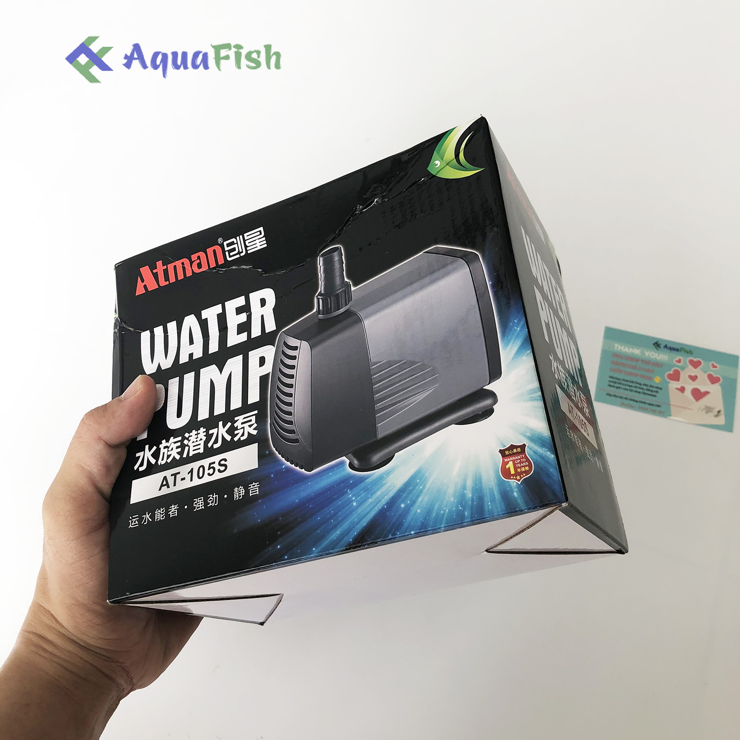 Water pump for aquarium Atman 104S to 107s (pump, power-saving and smoothness)