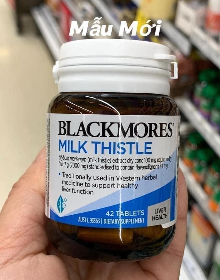 Bổ gan Milk Thistle Blackmores Úc 42 viên