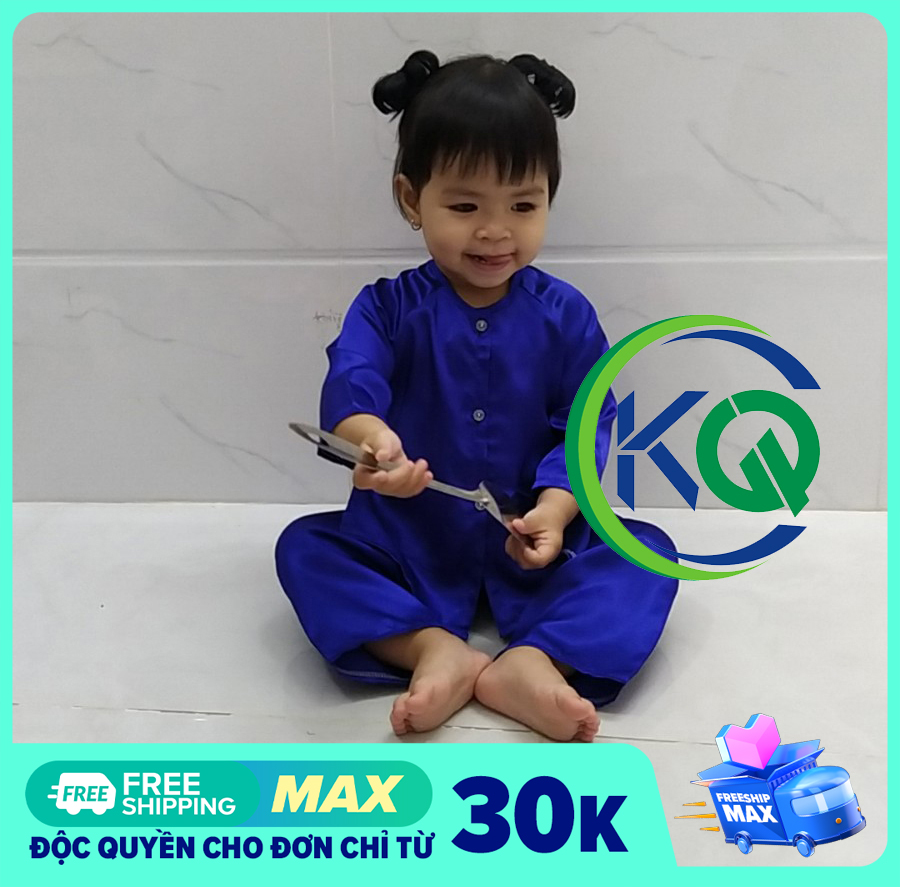 BỘ QUẦN ÁO BÀ BA NAM BỘ CHO BÉ 20kg ĐẾN 26kg - VẢI PHI BÓNG