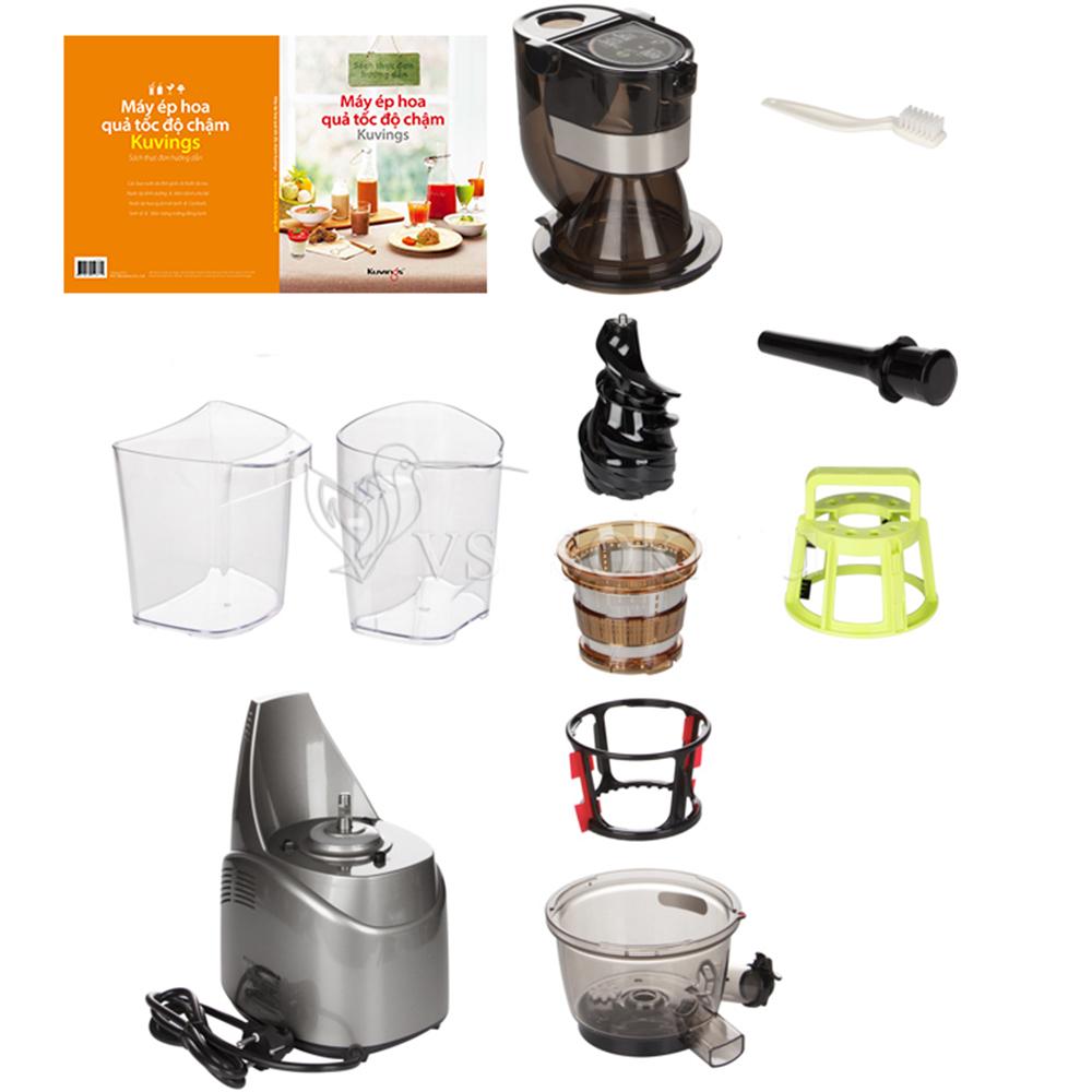 [Trả góp 0%]Máy ép trái cây tốc độ chậm Kuvings NS-924CBC2 (400ml) - Màu hồng