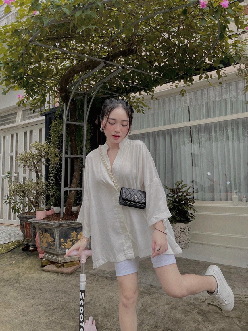 SÉT BỘ ÁO LỤA GIẤU QUẦN CÁ TÍNH CỰC HOT