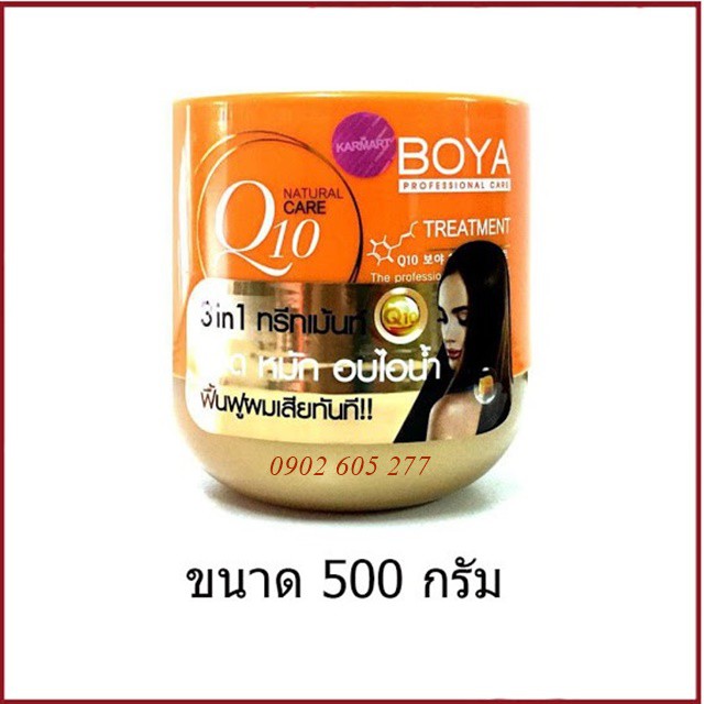 Kem ủ tóc BOYA Q10 Thái lan 500ml