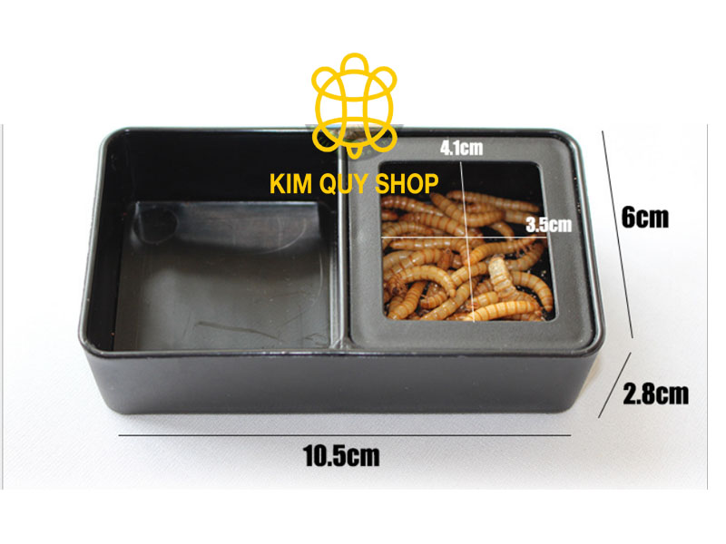 Chén đựng sâu cho bò sát