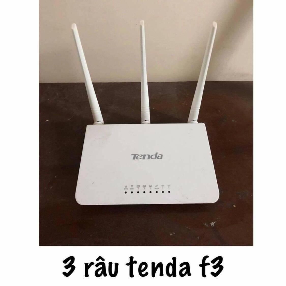 Bộ Phát Wifi TENDA 3 Râu TENDA F3 Tốc Độ 300Mbps