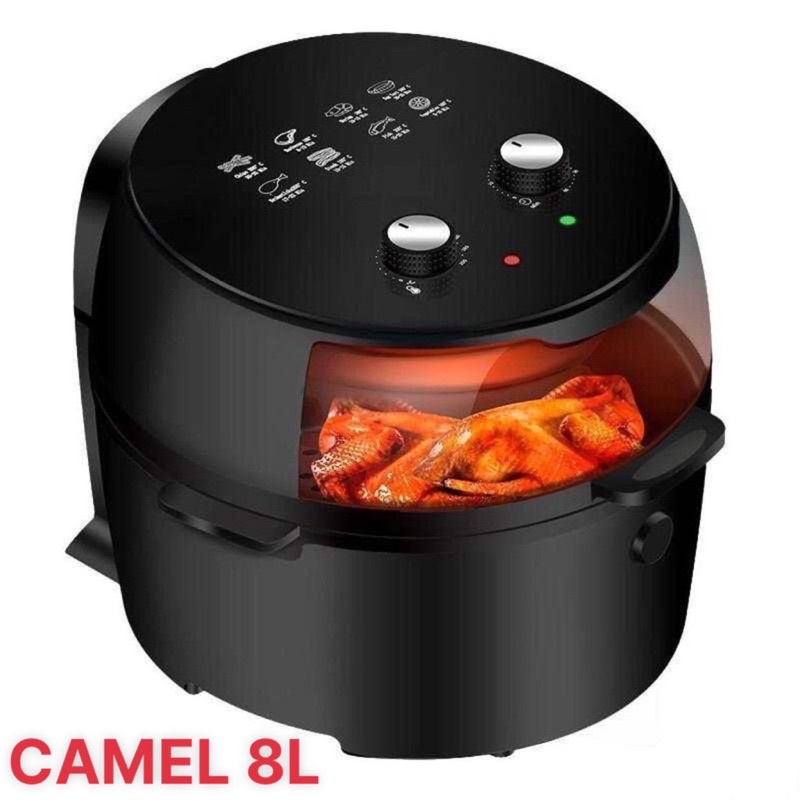 nồi chiên không dầu nine shield 8l