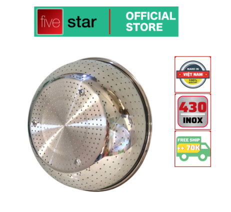 Rổ Lưới Inox Cao Cấp Fivestar 30cm/22cm