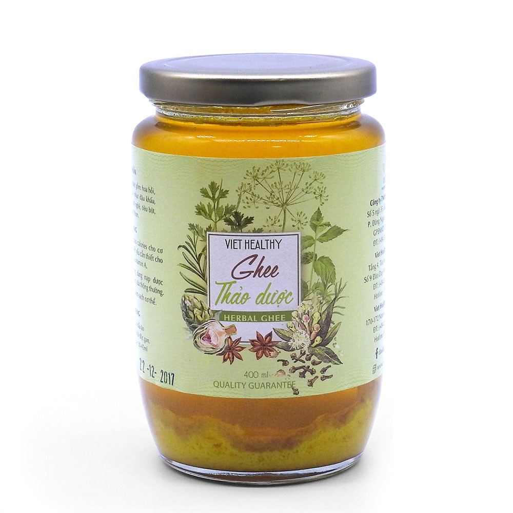 Ghee thảo dược Viethealthy 400ml