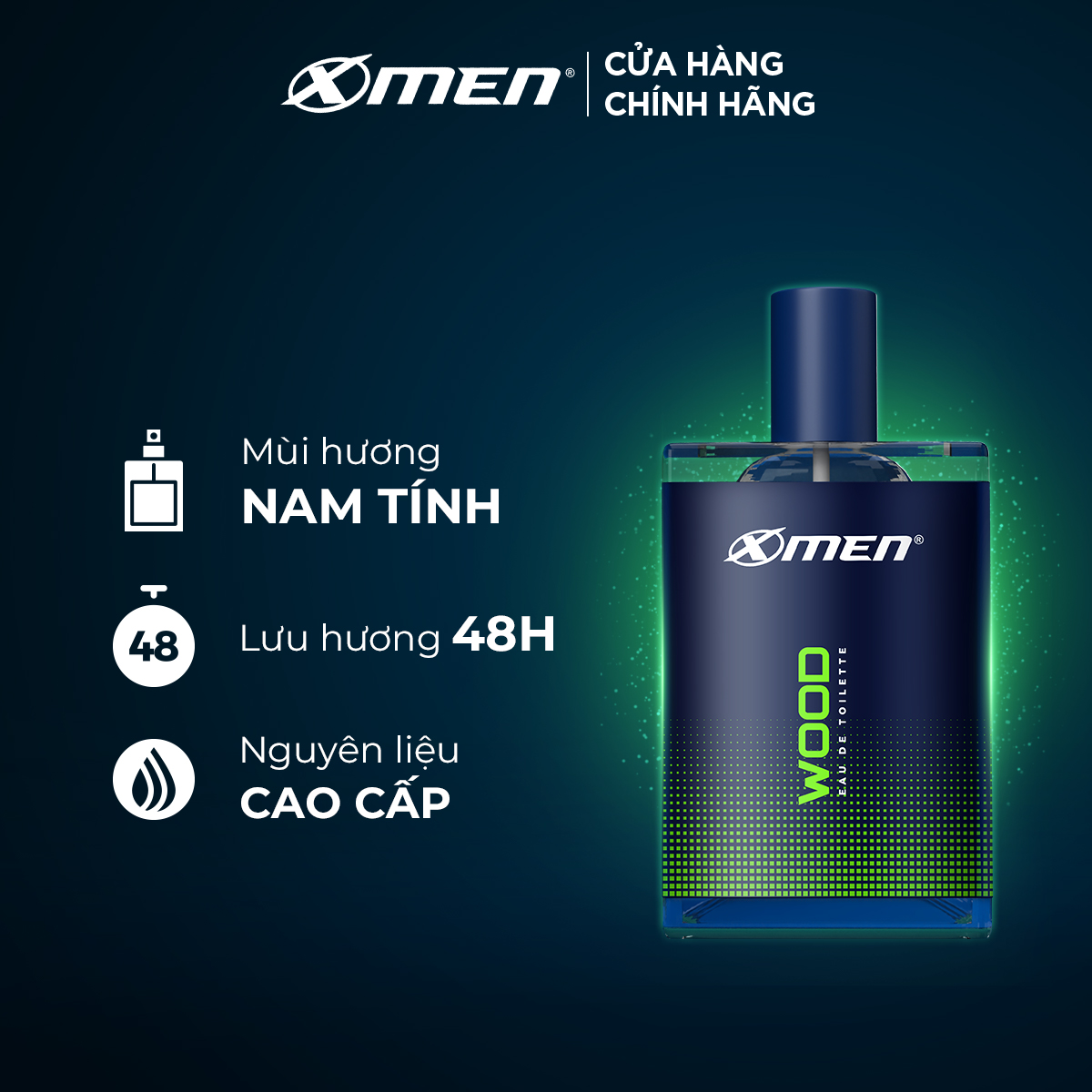 Nước hoa X-men Wood 50ml