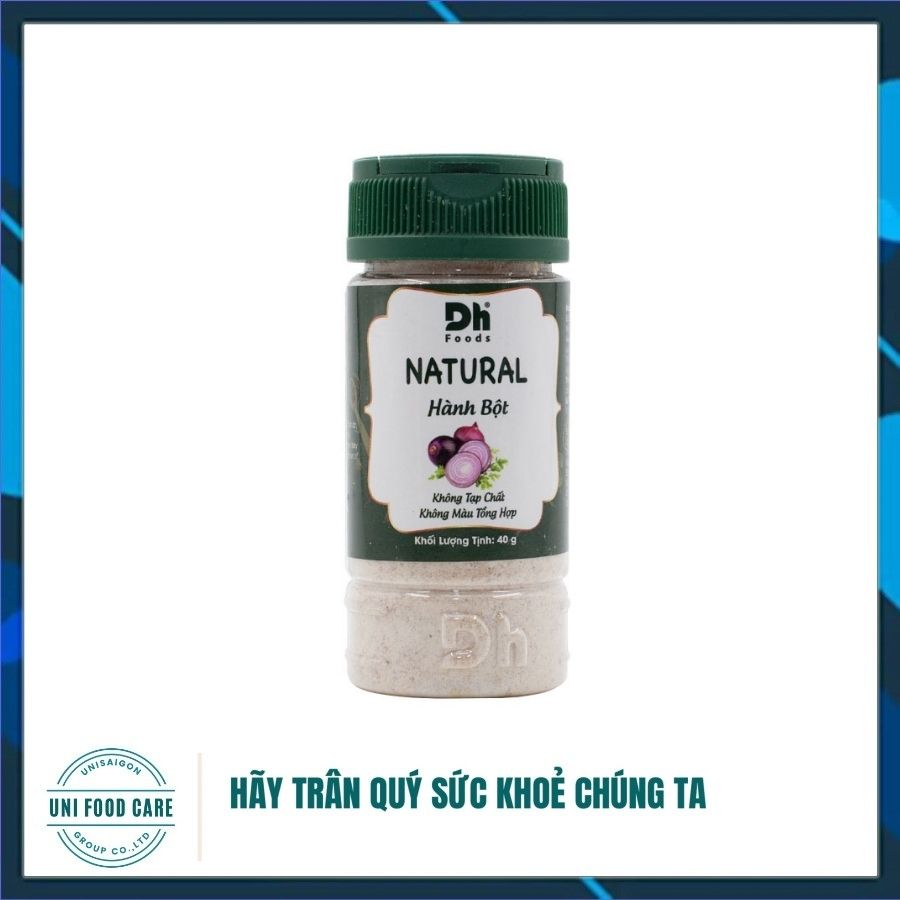Hũ Natural Hành bột (40G) - Thương hiệu DH Foods