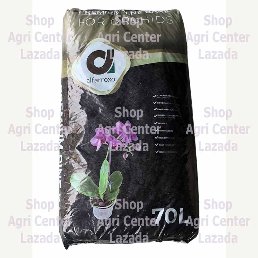 Bao 60L Vỏ Thông Alfa Bark size 6 - 9mm Trồng Phong Lan - Nhập khẩu Bồ đào nha