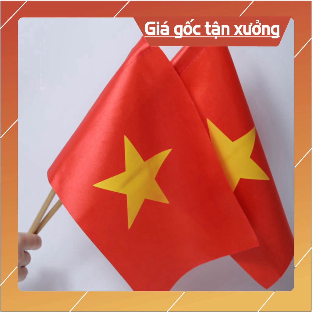 Lá cờ đỏ sao vàng cầm tay