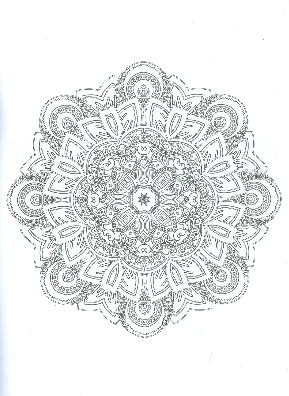 Calm & Colour Mandala (Sách tô màu - Hoa văn và họa tiết)