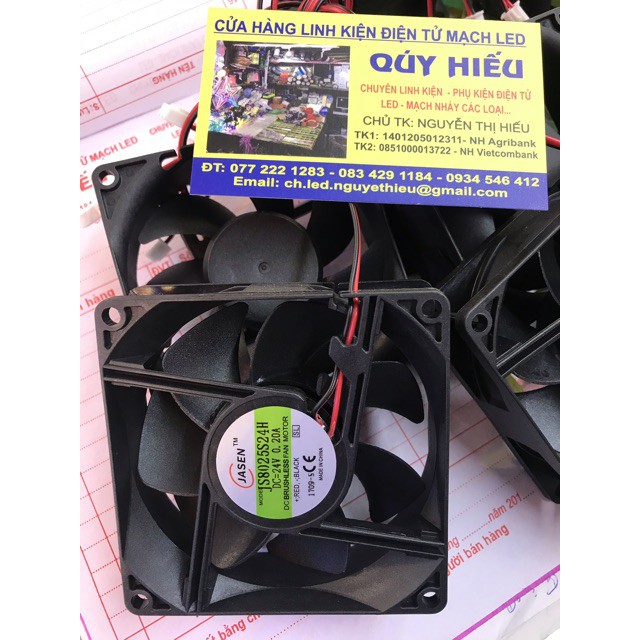 HOT-Quạt gió 24v 8x8