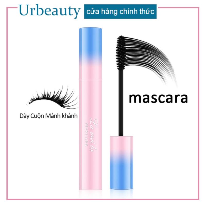 【Urbeauty】Mascara dày kéo dài không thấm nước lâu trôi uốn cong chống mồ hôi không thấm nước trang điểm giá rẻ