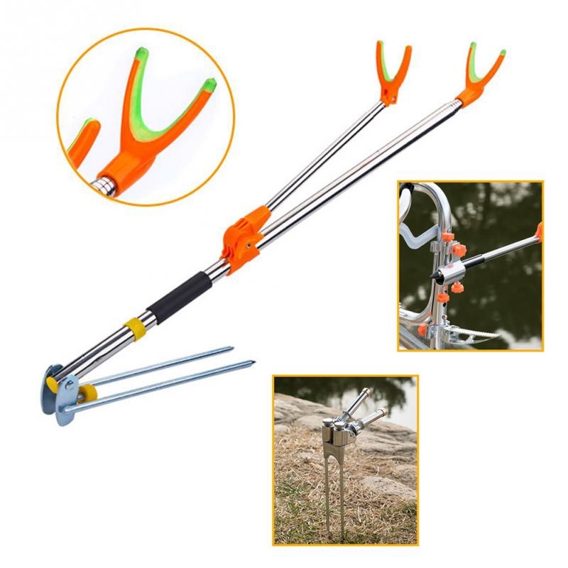 chống cần câu đài 2m1 catbon cao cấp