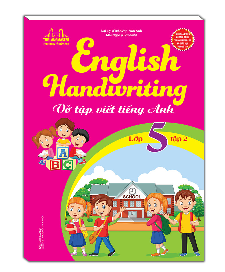 English Handwriting - Vở tập viết tiếng anh lớp 5 tập 2