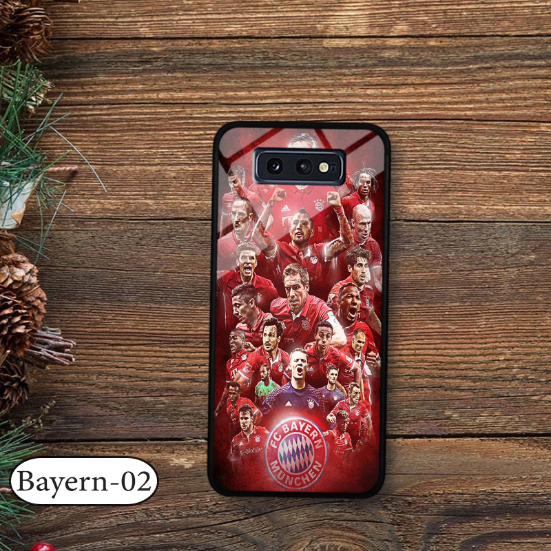 Ốp lưng kính 3D Samsung S10E hình đội bóng