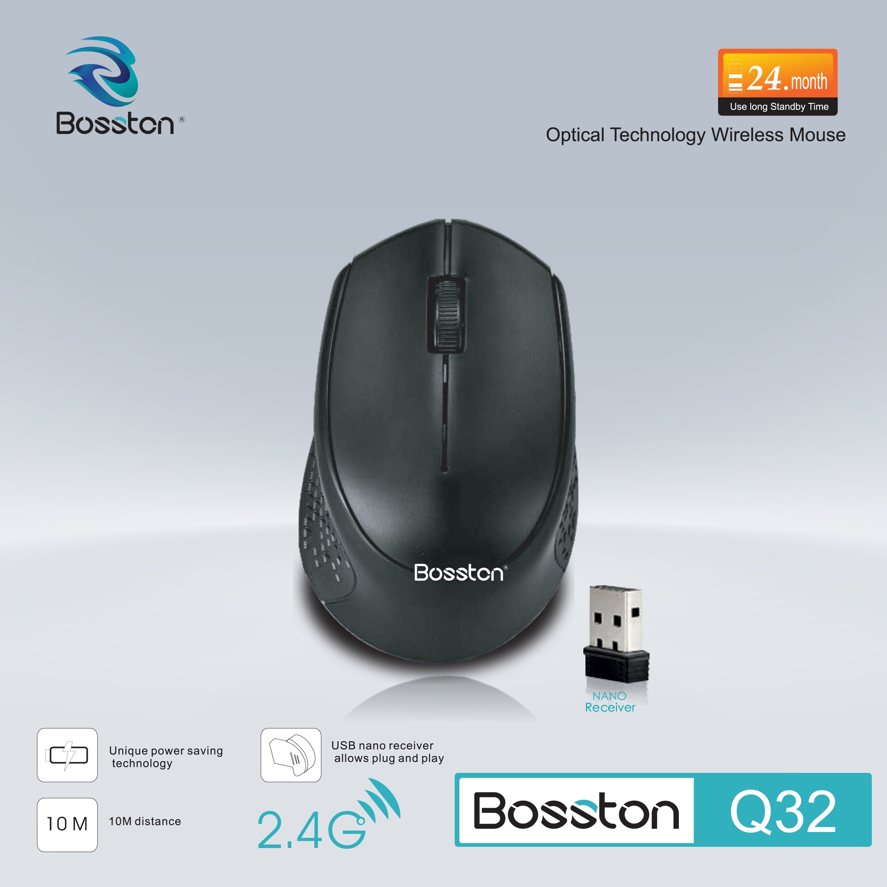 Chuột Không Dây Bosston Q32