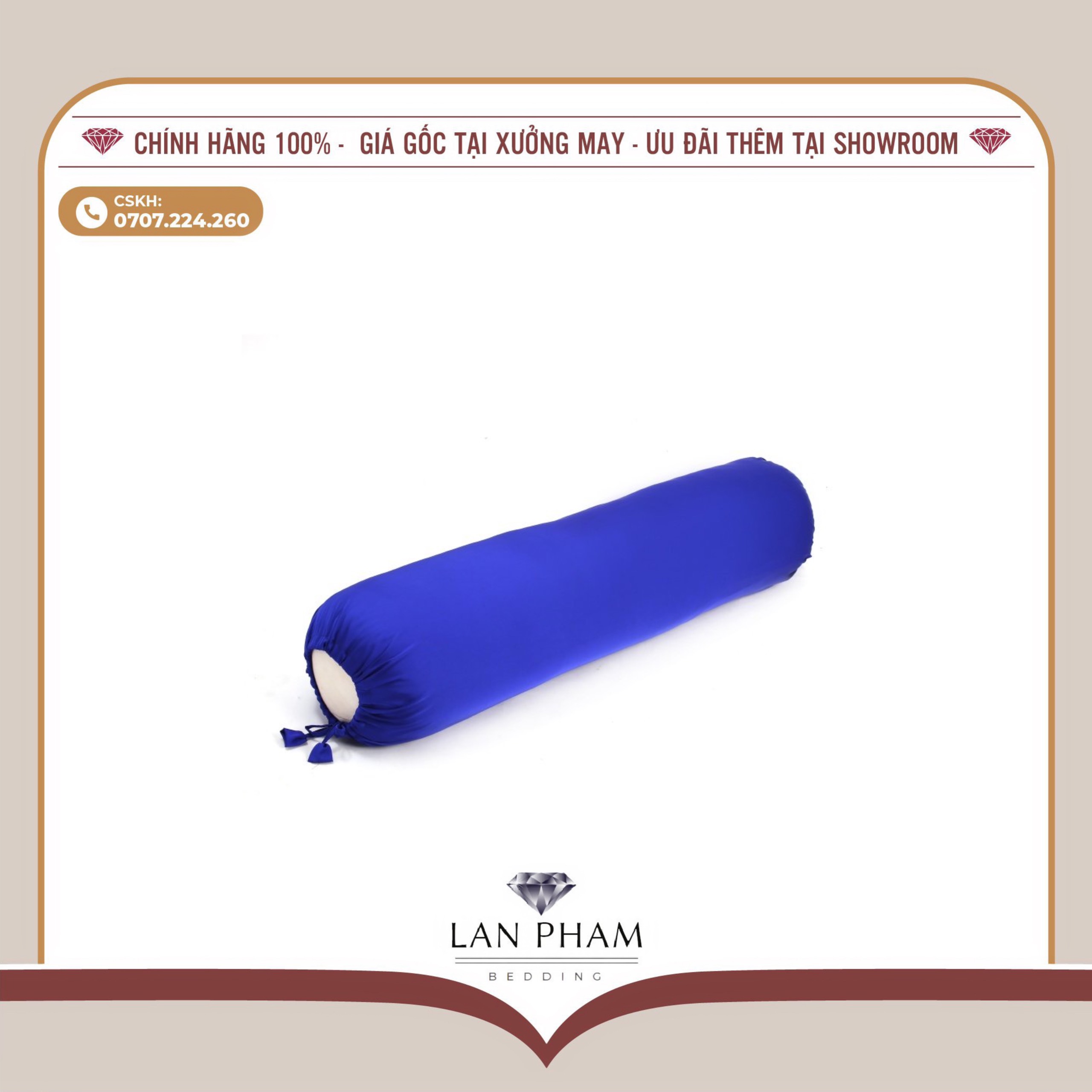 GA - DRAP GIƯỜNG LẺ PHI LỤA XANH BIỂN LAN BEDDING