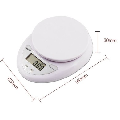 Cân Điện Tử Mini 5Kg (Cân Tiểu Ly B06) + Tặng Kèm 1 Đôi Pin Aa