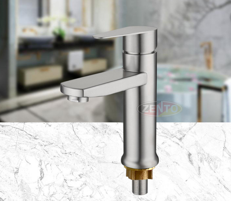 Vòi lavabo lạnh inox304 SUS2125.