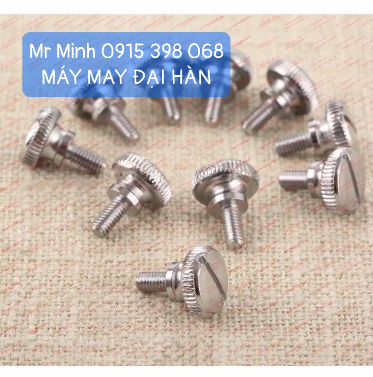 Combo 5 con ốc dù gắn cử sử dụng cho máy may 1 kim công nghiệp