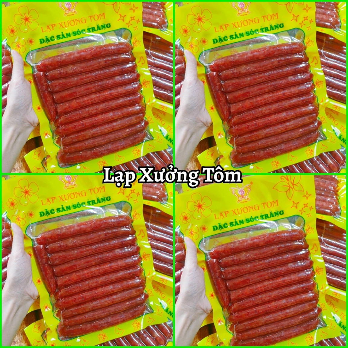Lạp xưởng tôm Sóc Trăng (Đặc sản Sóc Trăng) - 1 Kilogram