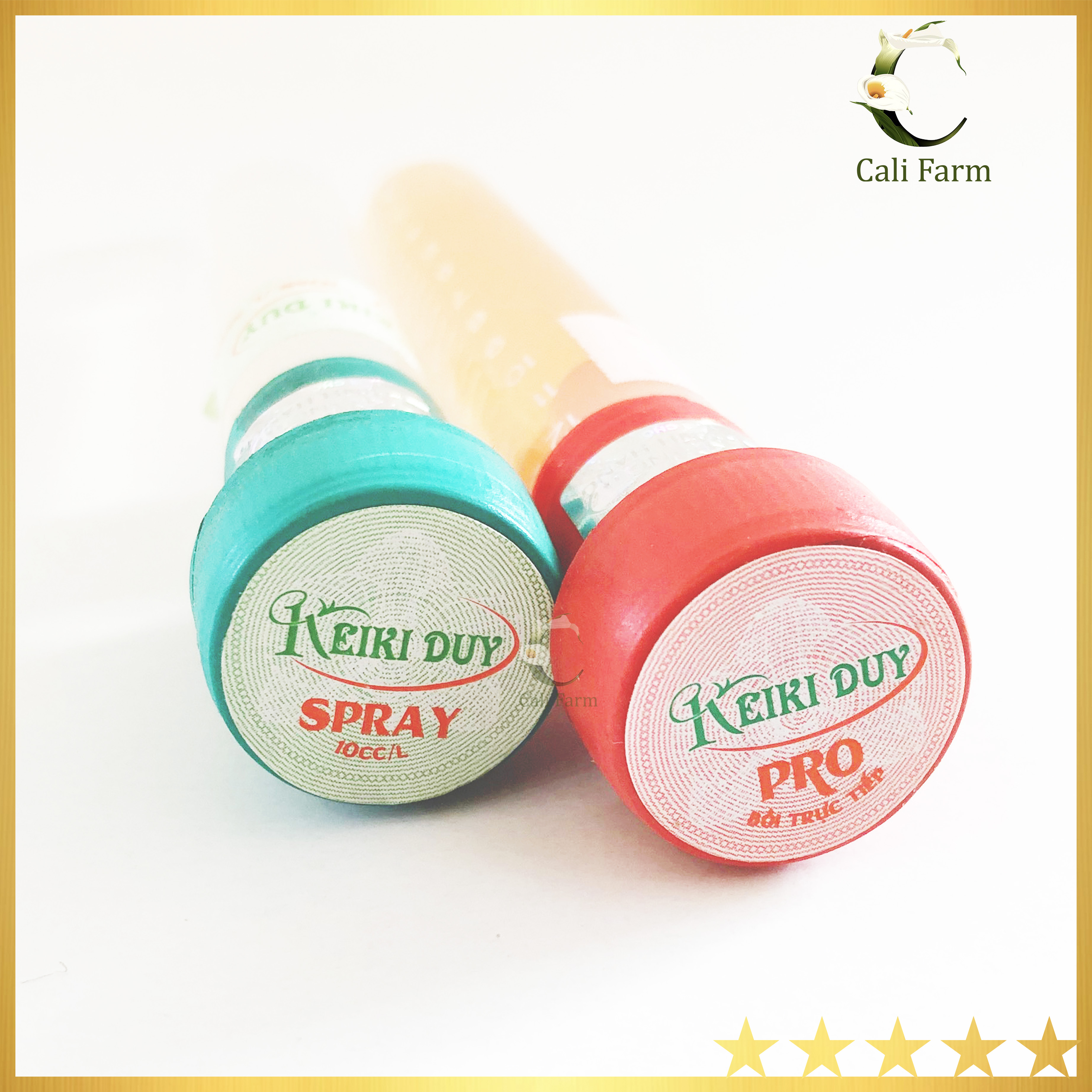 Cặp Keiki Duy Xanh + Đỏ kích mần, kích chồi hoa lan