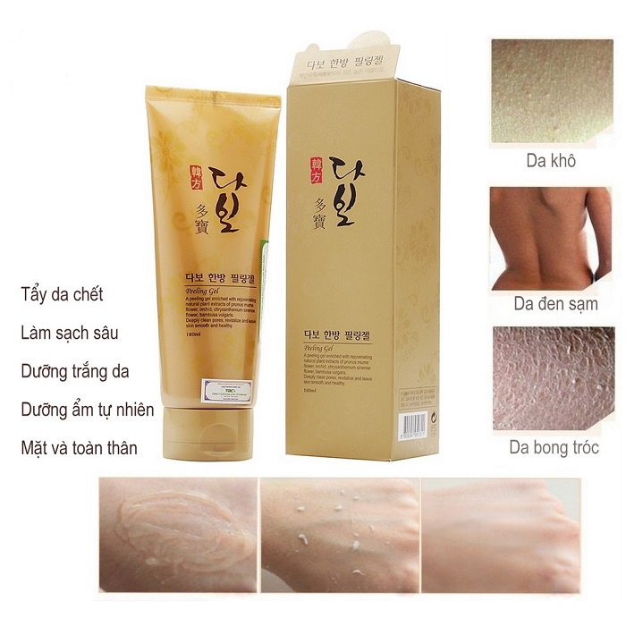 Gel tẩy tế bào chết Dabo Peeling Gel 180ml