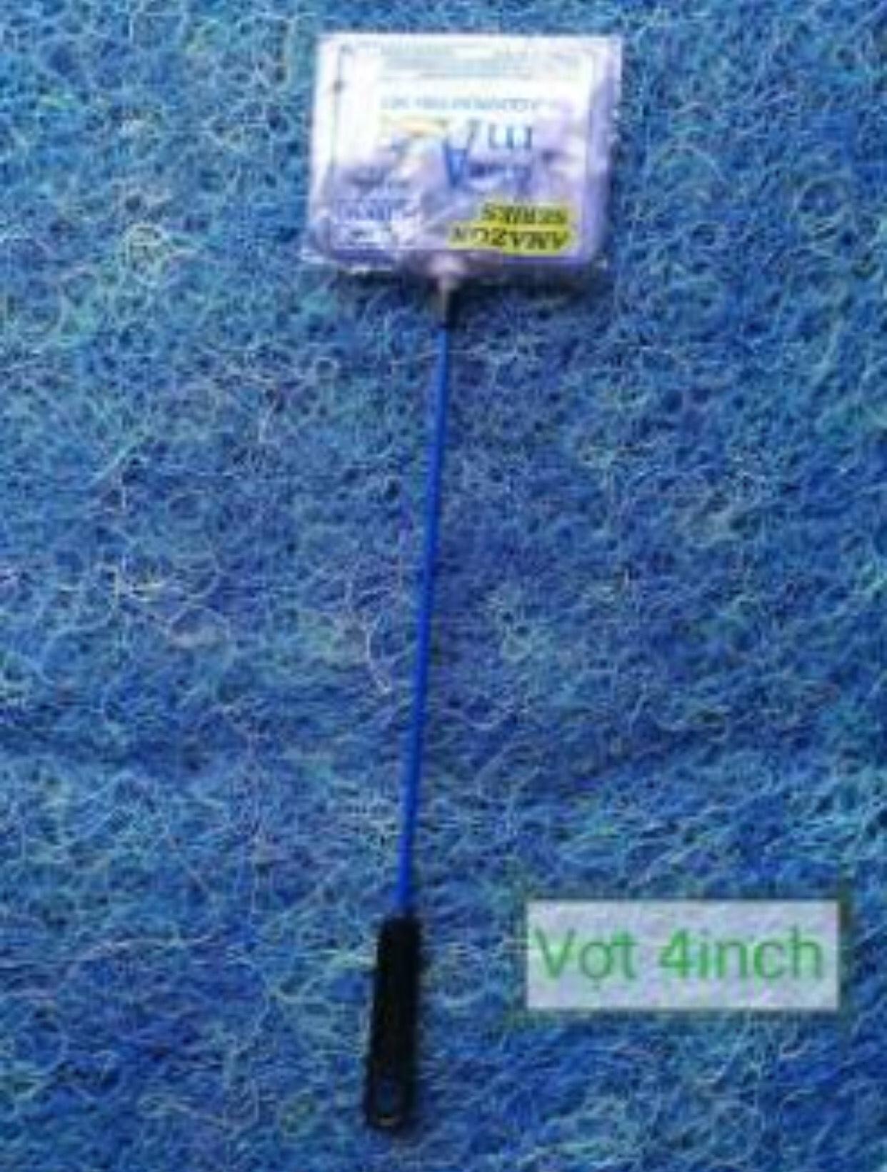 Vợt vớt cá cán nhựa cứng 4 inch 10cm