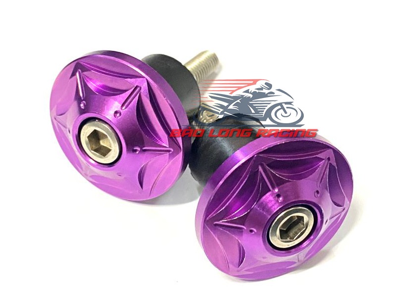 Gù tay lái Titan Gr5 màu Tím gắn xe máy Sirius,Wave,Exciter,Sonic,Raider,Satria....