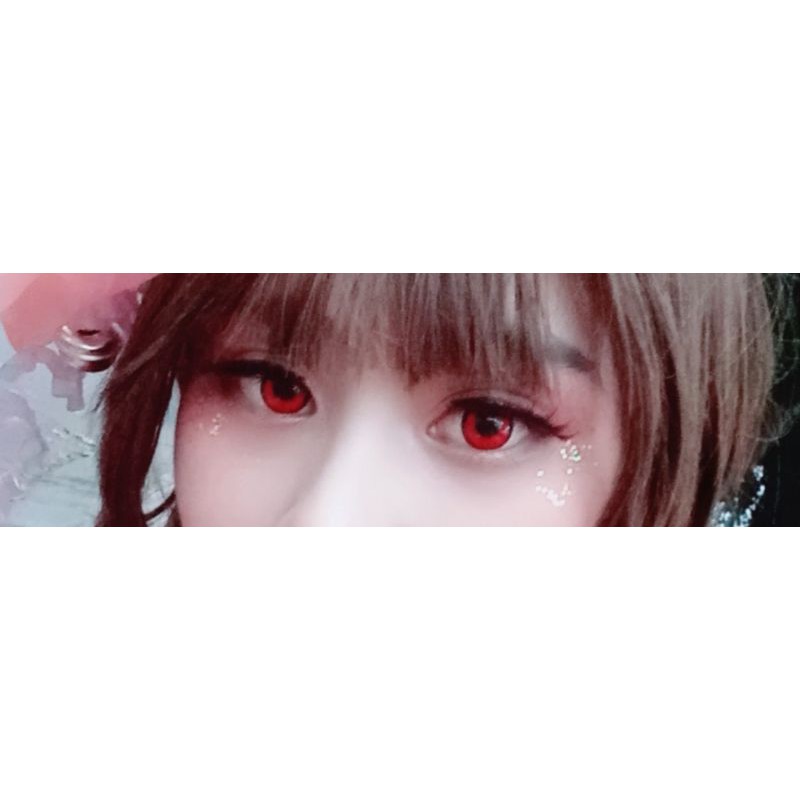 Lens cosplay - demon full cận từ 0 đến 8