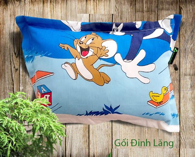 [Shock price] Bella premium pritned leaf pillow size 1 for 0 - 12 months baby (anti-sweat theft herbal pillow)