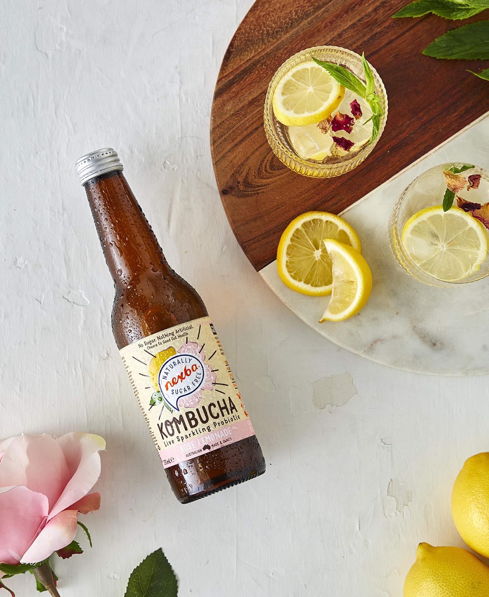 Trà Kombucha Nexba lốc 4 chai 330ml