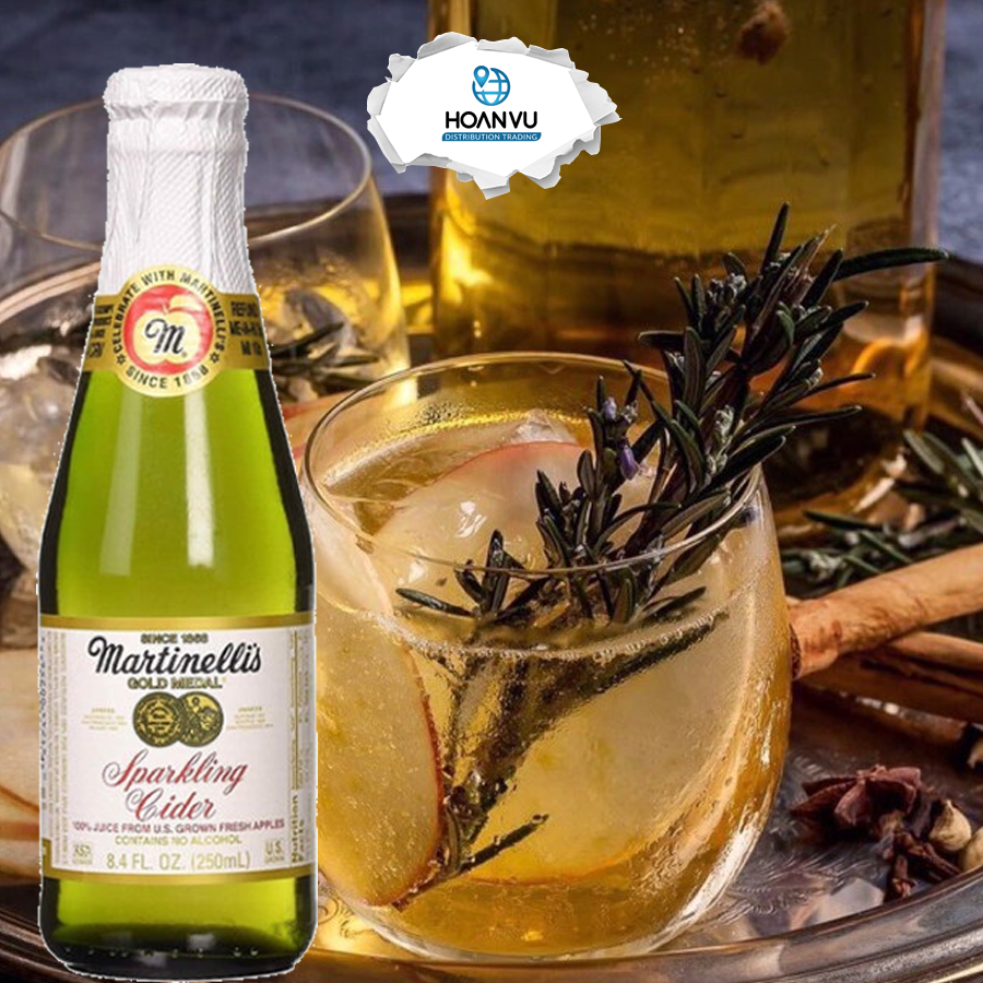 Nước Ép Táo Martinelli's Premium Sparkling Cider Apple