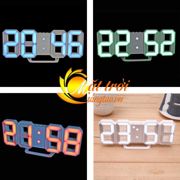 Đồng hồ led 3d cao cấp mtst