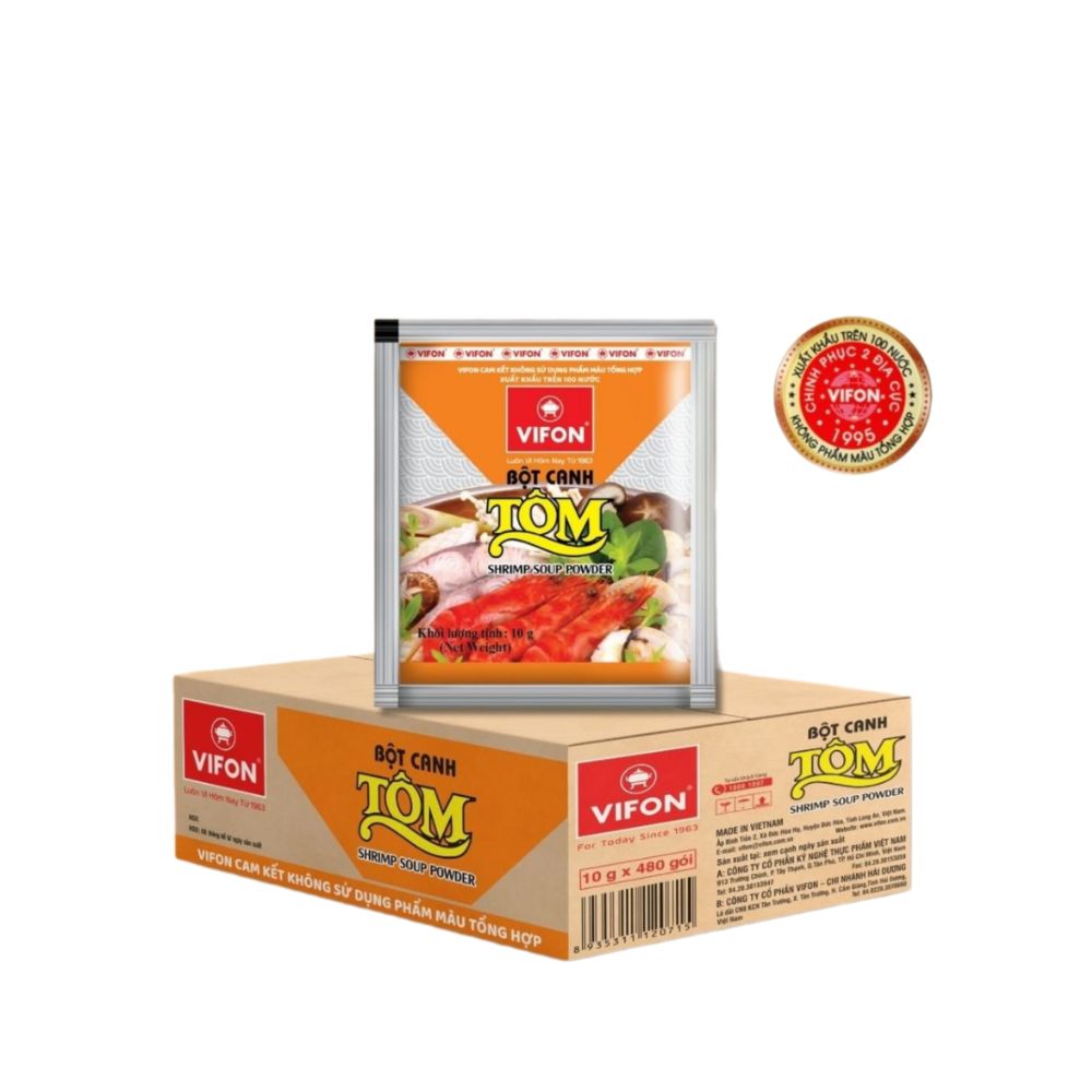 [QUÀ TẶNG | KHÔNG BÁN]-10 Gói Bột Canh Tôm VIFON 10g / 1 Gói