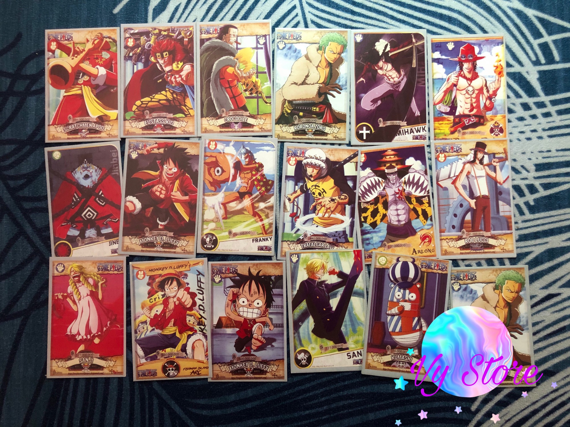 Thẻ bài ONE PIECE - Vua Hải Tặc
