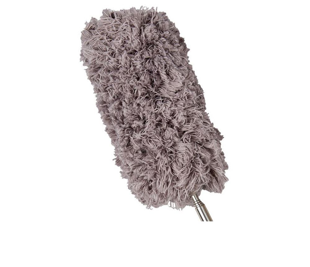 Chổi phất trần | JYSK Brian | polyester/thép | xám | DK10xC35cm